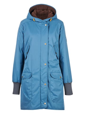 finside Wende-Winterjacke "Suomukka" in Blau/ Braun