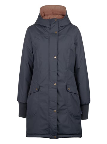 finside Wende-Winterjacke "Sipuli" in Grau/ Hellbraun