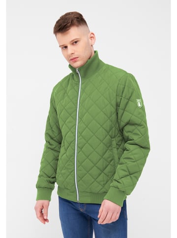 Derbe Steppjacke in Grün