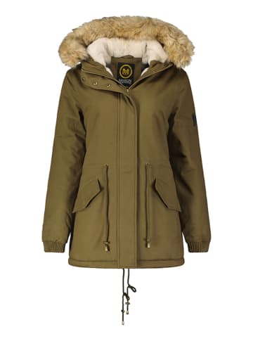 Maison Montaigne Parka "Ampumai" in Khaki