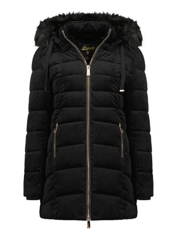 Geographical Norway Steppmantel "Bilove" in Schwarz