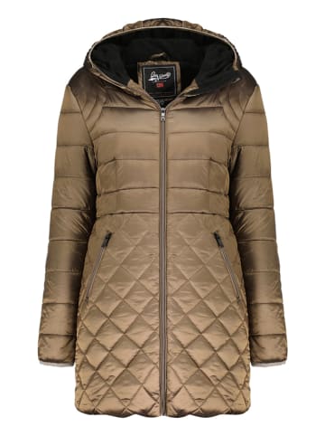 Geographical Norway Steppmantel "Alison" in Taupe