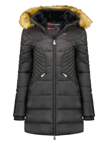 Geographical Norway Wintermantel "Abeille" in Schwarz