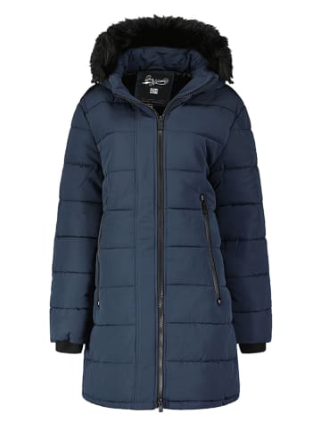Geographical Norway Steppmantel "Atruche" in Dunkelblau
