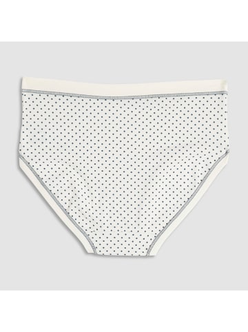 COTONELLA 3er-Set: Slips "Stampato" in Creme/ Dunkelblau