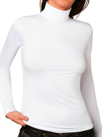 COTONELLA Longsleeve in Weiß