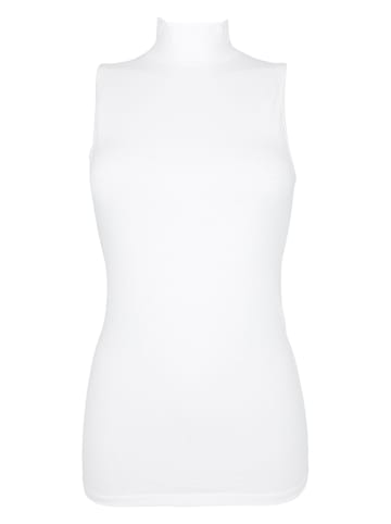 COTONELLA Top w kolorze białym