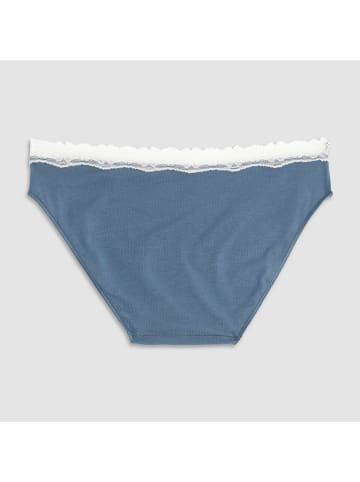 COTONELLA 2-delige set: slips blauwgrijs