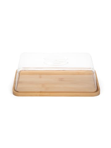 Homla Servierplatte "Bambou" in Natur - (B)24,5 x (H)7,5 x (T)19 cm