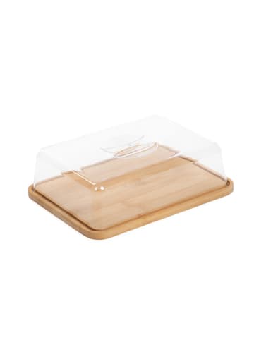 Homla Servierplatte "Bambou" in Natur - (B)24,5 x (H)7,5 x (T)19 cm