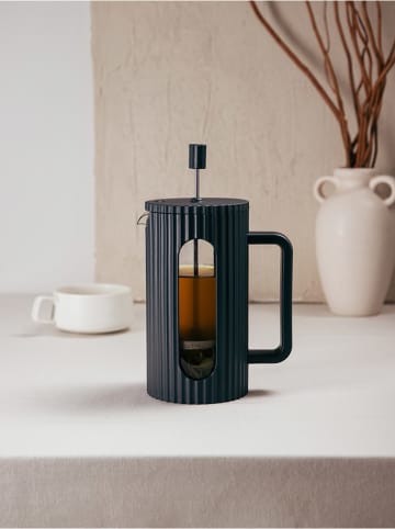 Homla French-Press-Kanne "Genua" in Schwarz - 1 l