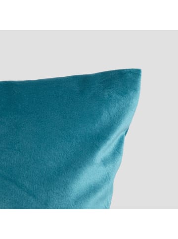 Homla Kissenhülle "Gosta" in Blau - (L)45 x (B)45 cm