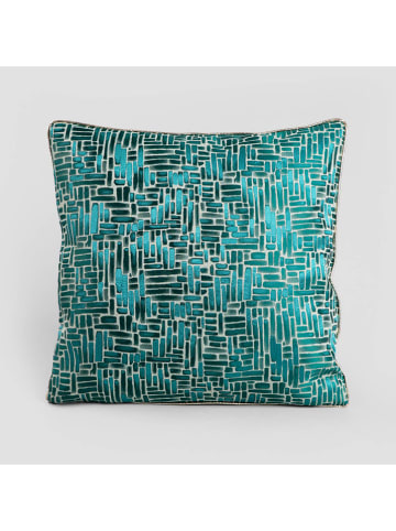 Homla Kussenhoes "Sasinoro" petrol - (L)45 x (B)45 cm