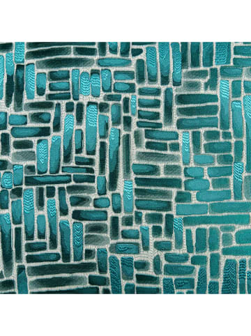 Homla Kussenhoes "Sasinoro" petrol - (L)45 x (B)45 cm