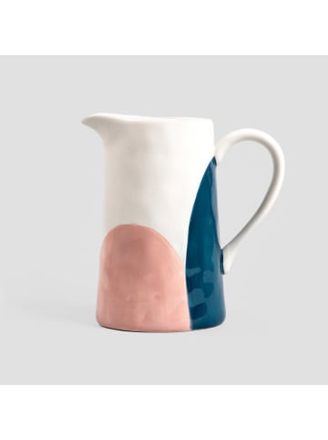 Homla Wazon "Loran" ze wzorem - 18,5 x 18 x 11,5 cm