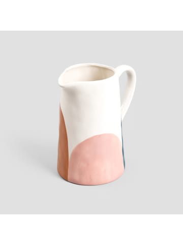 Homla Wazon "Loran" ze wzorem - 18,5 x 18 x 11,5 cm