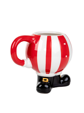 Homla Kop "Lollipop" rood/wit - 500 ml