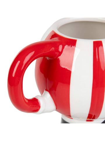 Homla Kubek "Lollipop" w kolorze czerwono-białym - 500 ml