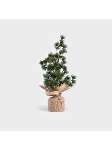 Homla Sztuczna choinka "Mados" w kolorze zielonym - wys. 40 cm