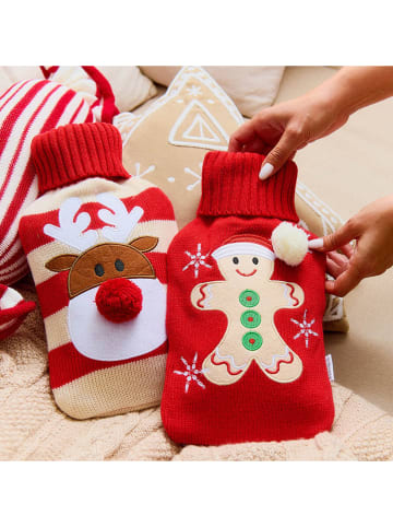 Homla Wärmflasche "Biscotto" in Rot