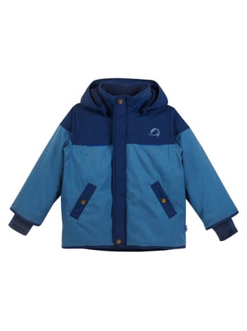 finkid Winterjacke "Koira Ice" in Blau/ Dunkelblau