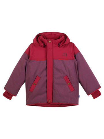finkid Winterjas "Koira Ice" paars/rood