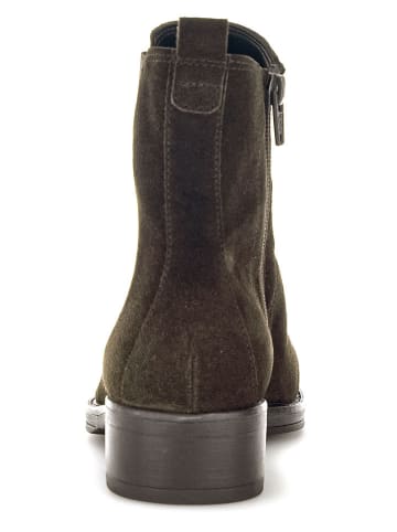 Gabor Leren boots bruin