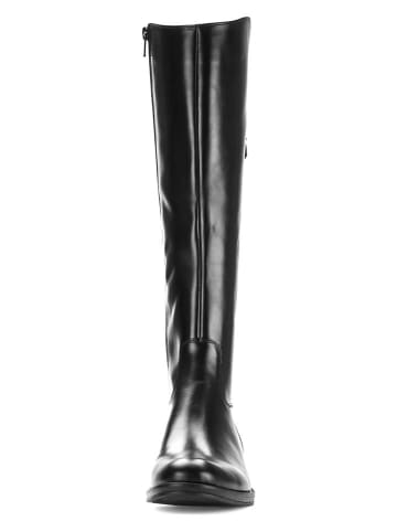 Gabor Leder-Stiefel in Schwarz