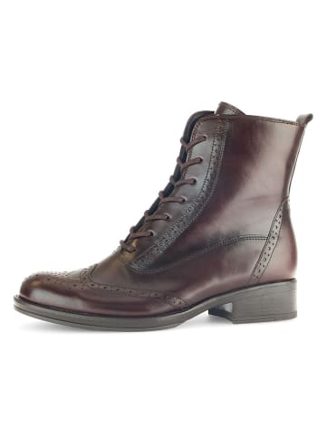Gabor Leren boots bruin