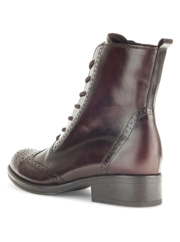 Gabor Leder-Boots in Braun