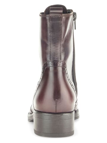Gabor Leren boots bruin