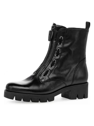 Gabor Leren boots zwart
