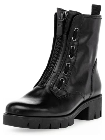 Gabor Leren boots zwart