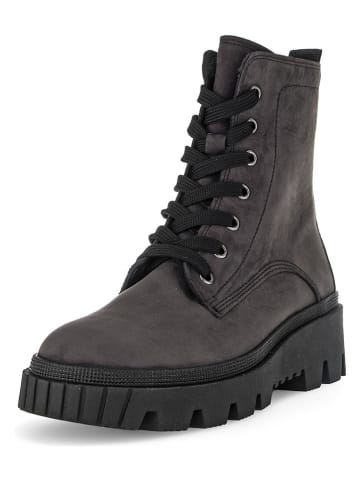 Gabor Leren boots grijs