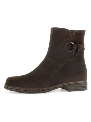 Gabor Leren boots bruin