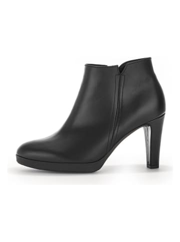 Gabor Leder-Stiefeletten in Schwarz