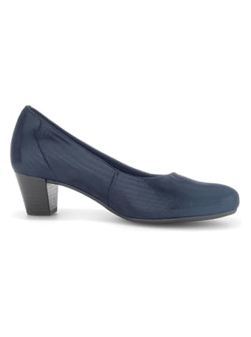 Gabor Leder-Pumps in Dunkelblau