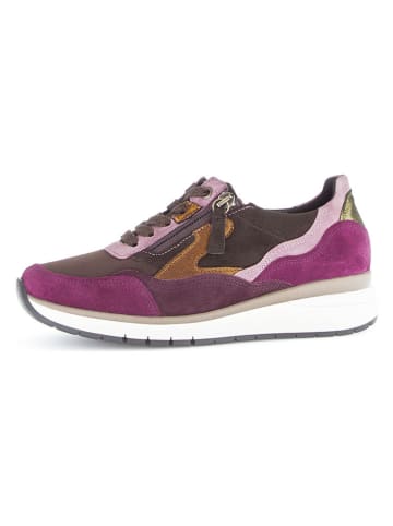 Gabor Sneakers in Lila/ Braun