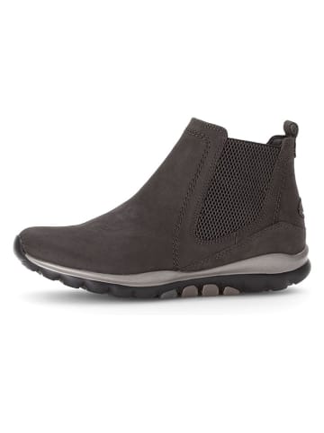 Gabor Leren boots antraciet