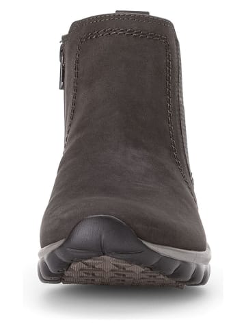 Gabor Leren boots antraciet