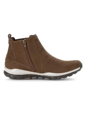 Gabor Leren boots bruin