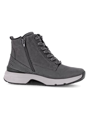 Gabor Leren boots grijs