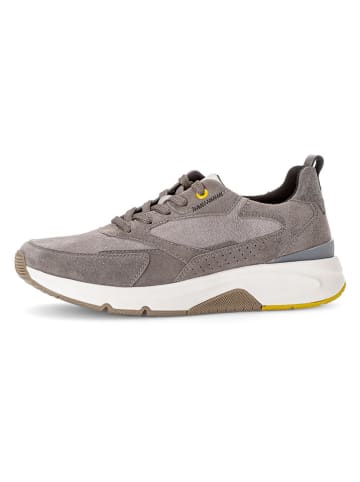 Gabor Leder-Sneakers in Grau
