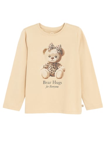 COOL CLUB Koszulka w kolorze beżowym