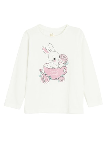 COOL CLUB Longsleeve in Weiß