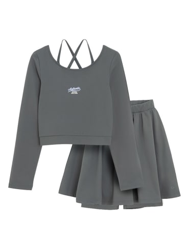 COOL CLUB 2-delige outfit grijs