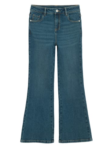 COOL CLUB Uitlopende spijkerbroek - regular fit - blauw