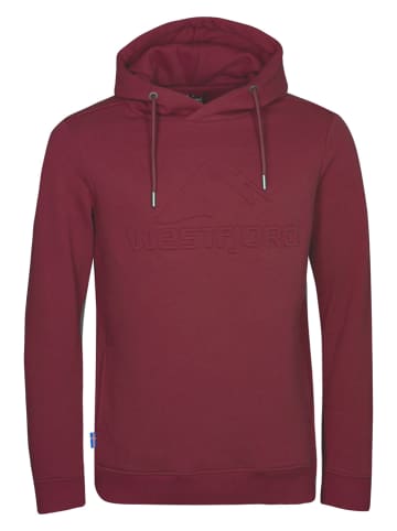 Westfjord Hoodie "Gullfoss" bordeaux