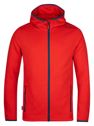 Westfjord Fleecejacke "Skardsvik" in Rot