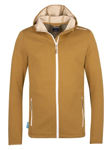 Westfjord Fleecejacke "Skardsvik" in Hellbraun